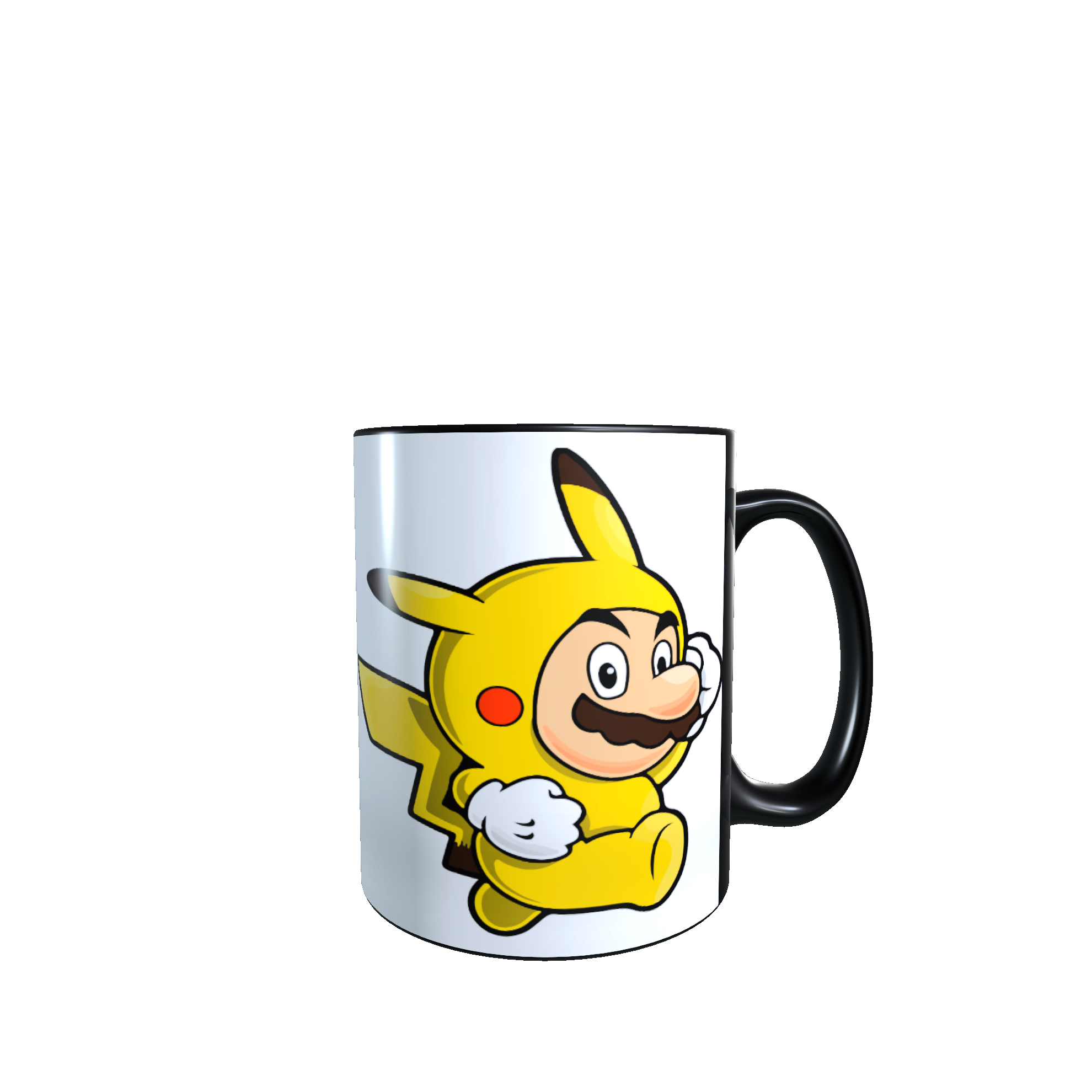 Taza - Tazón MAGICO Cambia Color - Super Mario - Pikachu