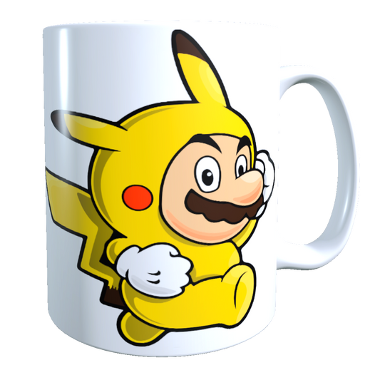 Taza - Tazón Super Mario Bros - Pikachu / Pokemon