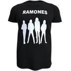 Polera Negra Ramones (100% Algodón)