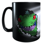 Taza - Tazón MAGICO Cambia Color - Reptar / Rugrats - Aventuras en Pañales
