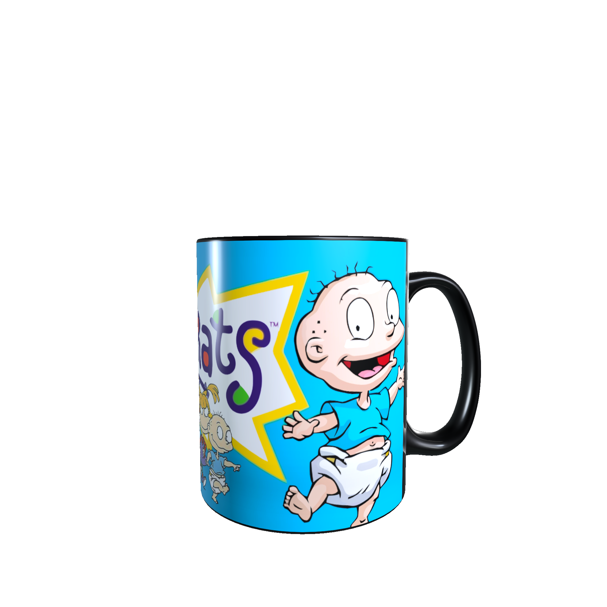 Taza - Tazón MAGICO Cambia Color -  Rugrats