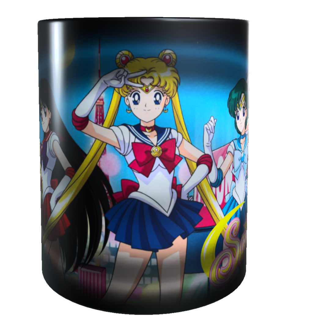 Taza - Tazón MAGICO Cambia Color -  Sailor Moon