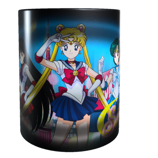 Taza - Tazón MAGICO Cambia Color -  Sailor Moon