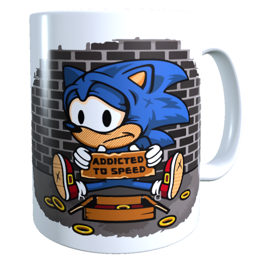 Taza - Tazón Sonic Adicto a la Velocidad