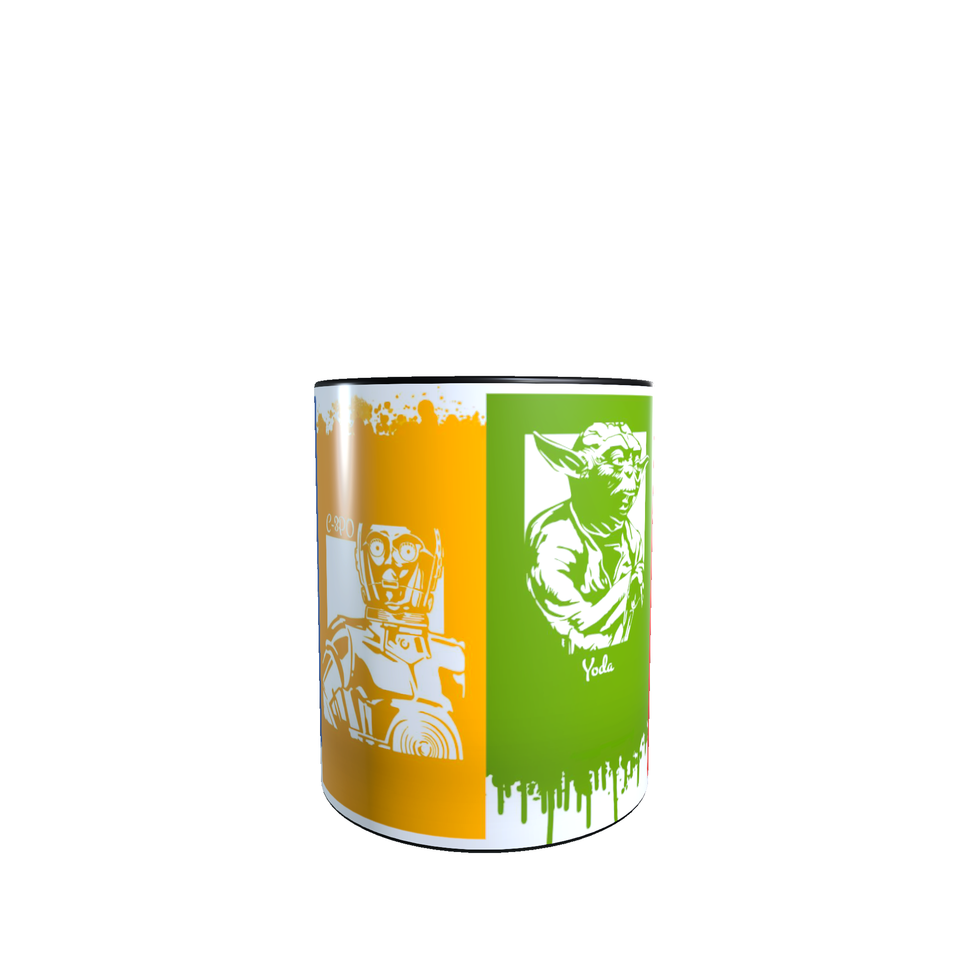 Taza - Tazón MAGICO Cambia Color -  Star Wars (Colores)