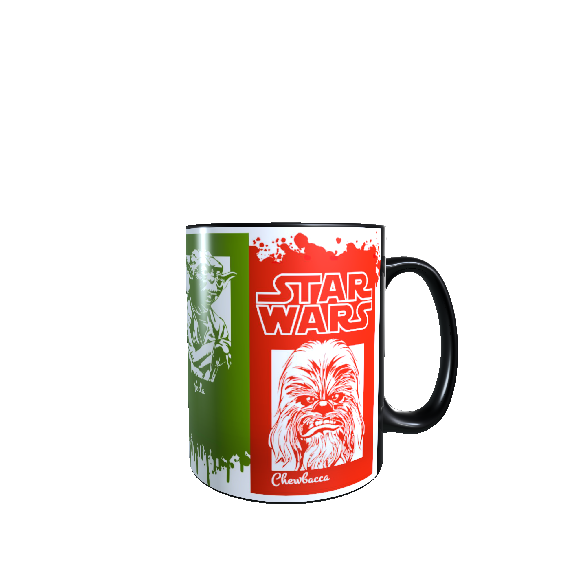 Taza - Tazón MAGICO Cambia Color -  Star Wars (Colores)