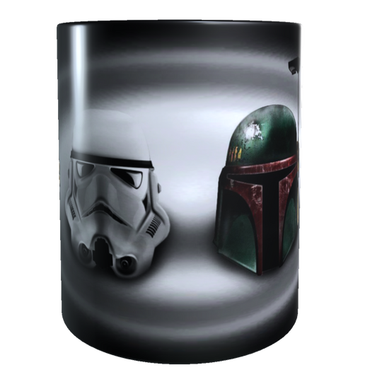 Taza - Tazón MAGICO Cambia Color -  The Mandalorian -  Stormtrooper (Star Wars)