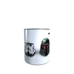 Taza - Tazón MAGICO Cambia Color -  The Mandalorian -  Stormtrooper (Star Wars)