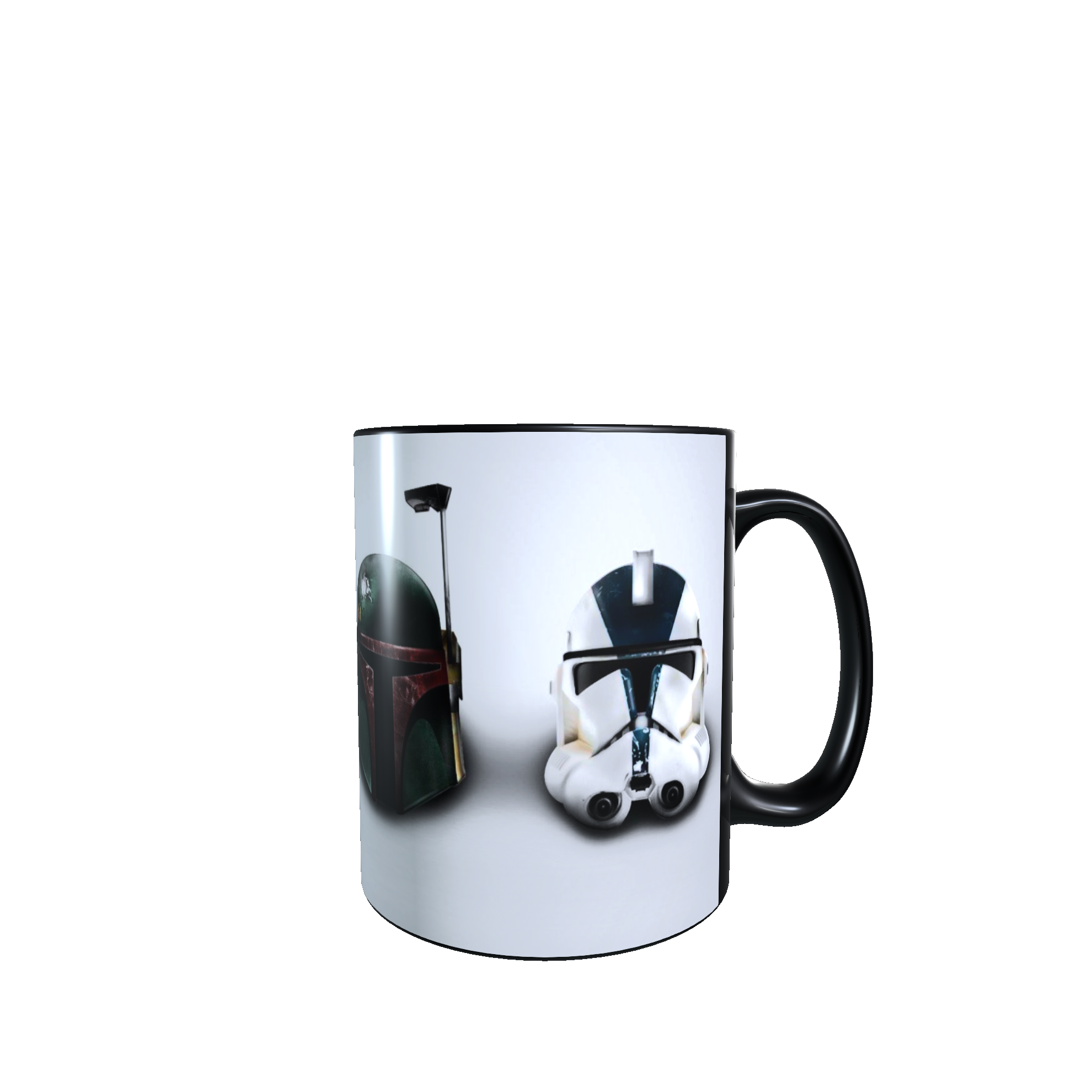Taza - Tazón MAGICO Cambia Color -  The Mandalorian -  Stormtrooper (Star Wars)