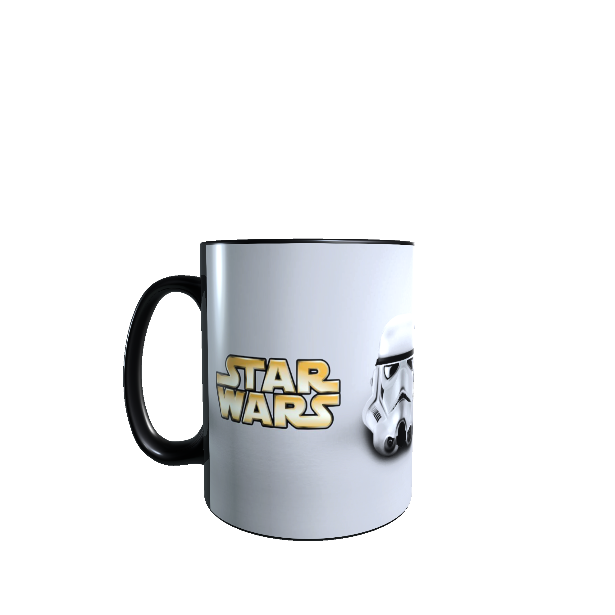 Taza - Tazón MAGICO Cambia Color -  The Mandalorian -  Stormtrooper (Star Wars)
