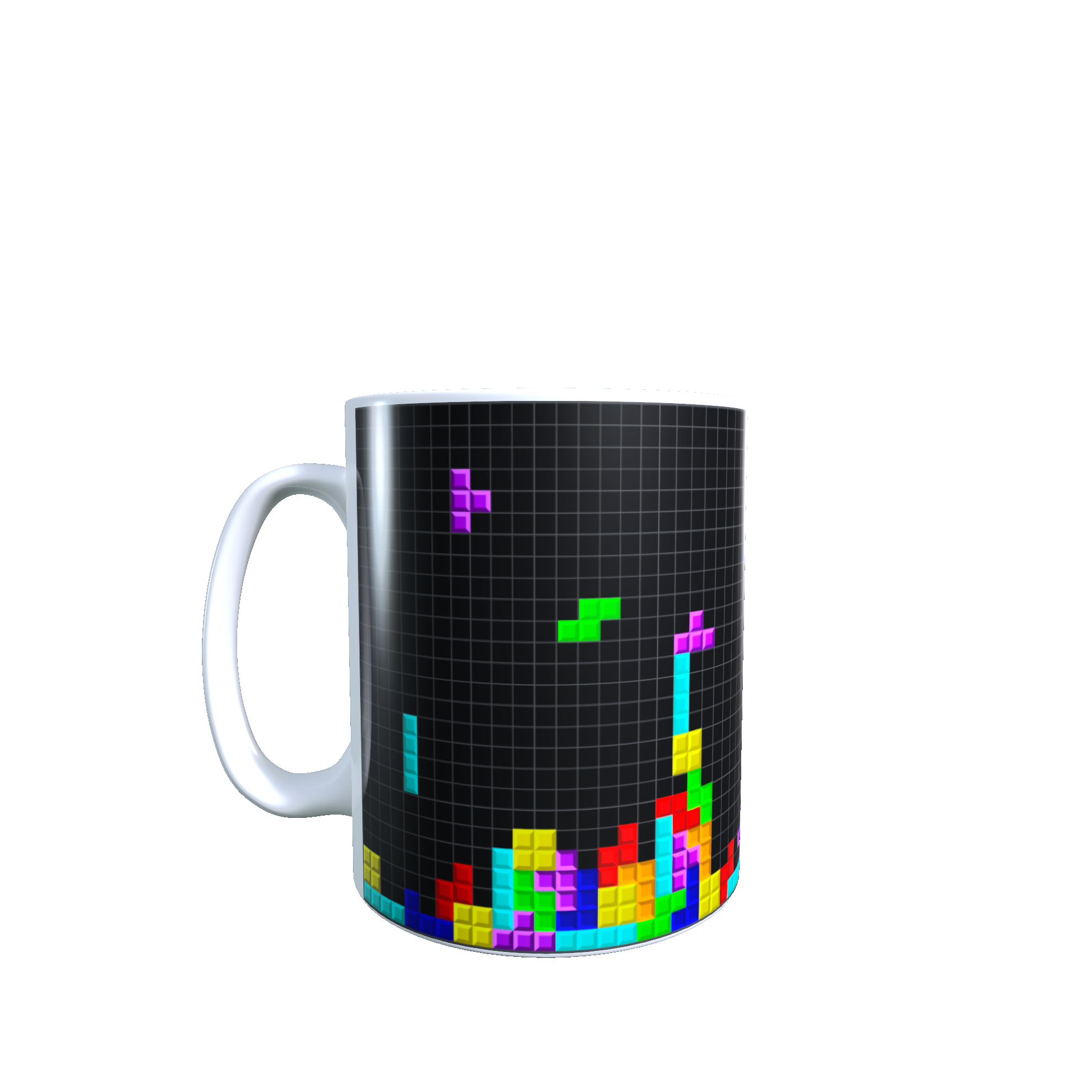 Taza - Tazón Tetris