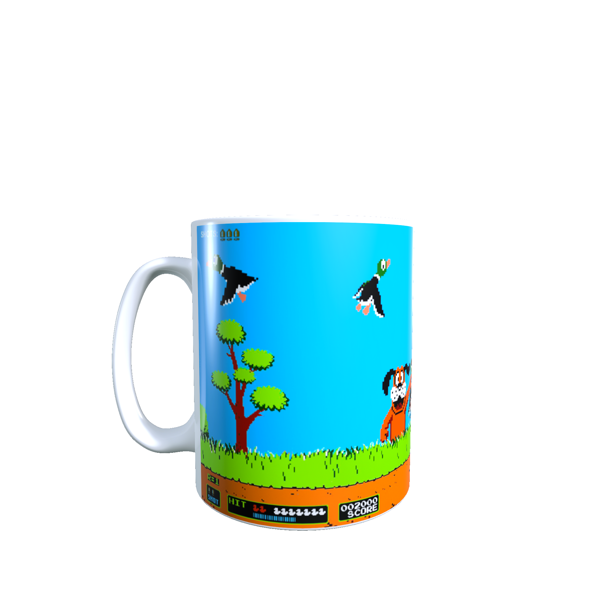Taza - Tazón Duck Hunt