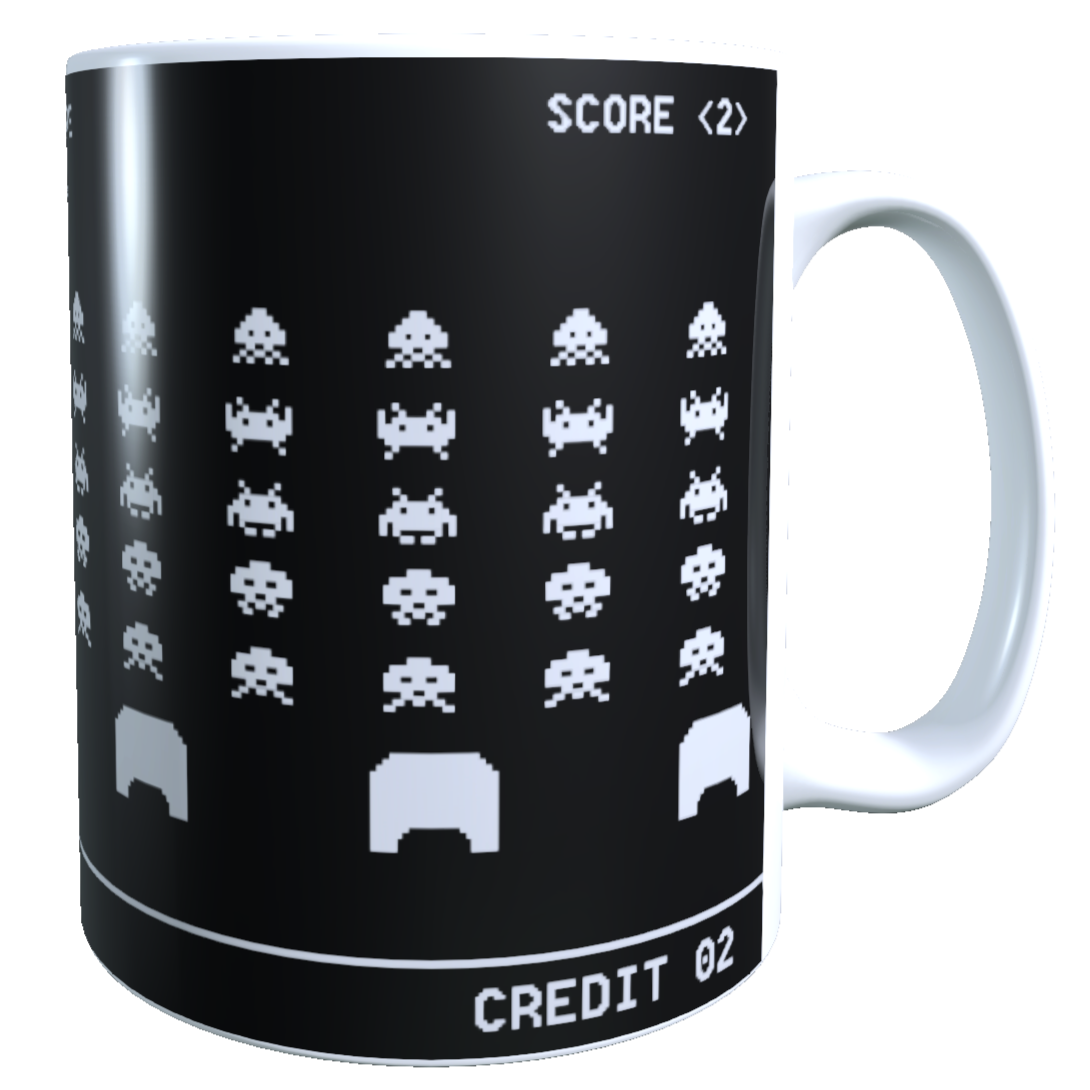 Taza - Tazón Arcade Space Invaders