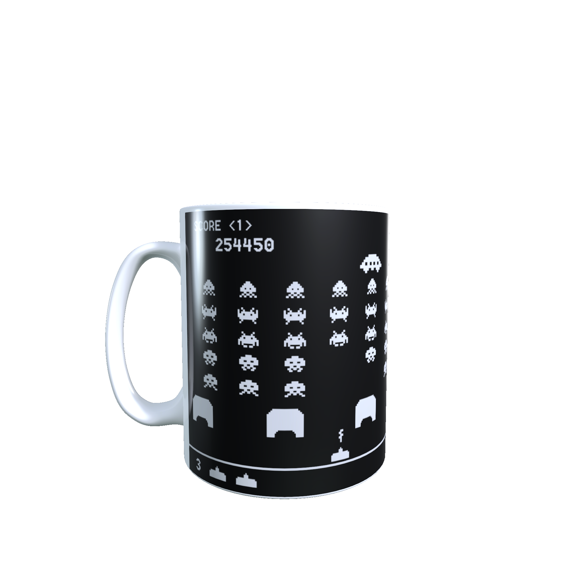 Taza - Tazón Arcade Space Invaders