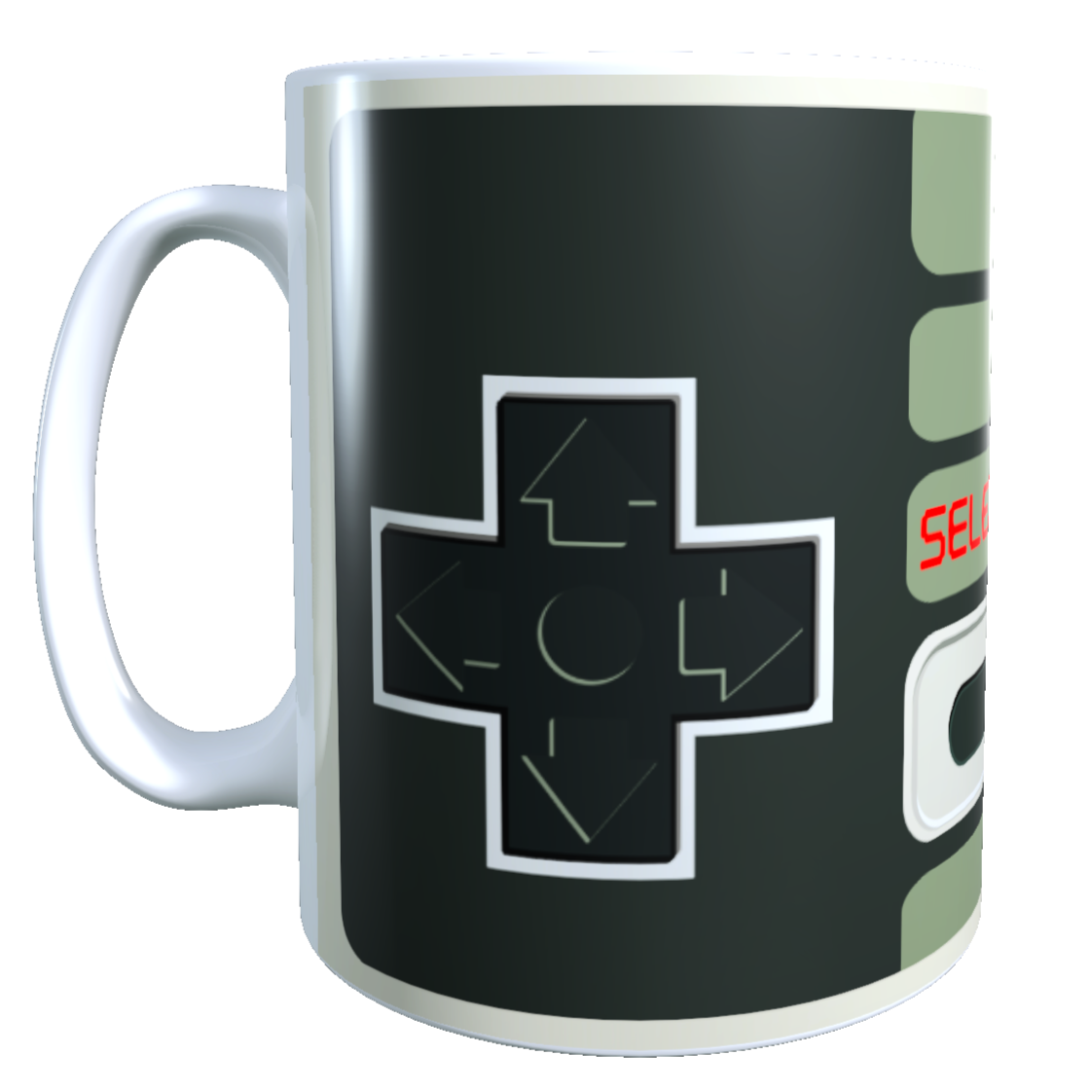 Taza - Tazón Control Arcade Nintendo Classic NES