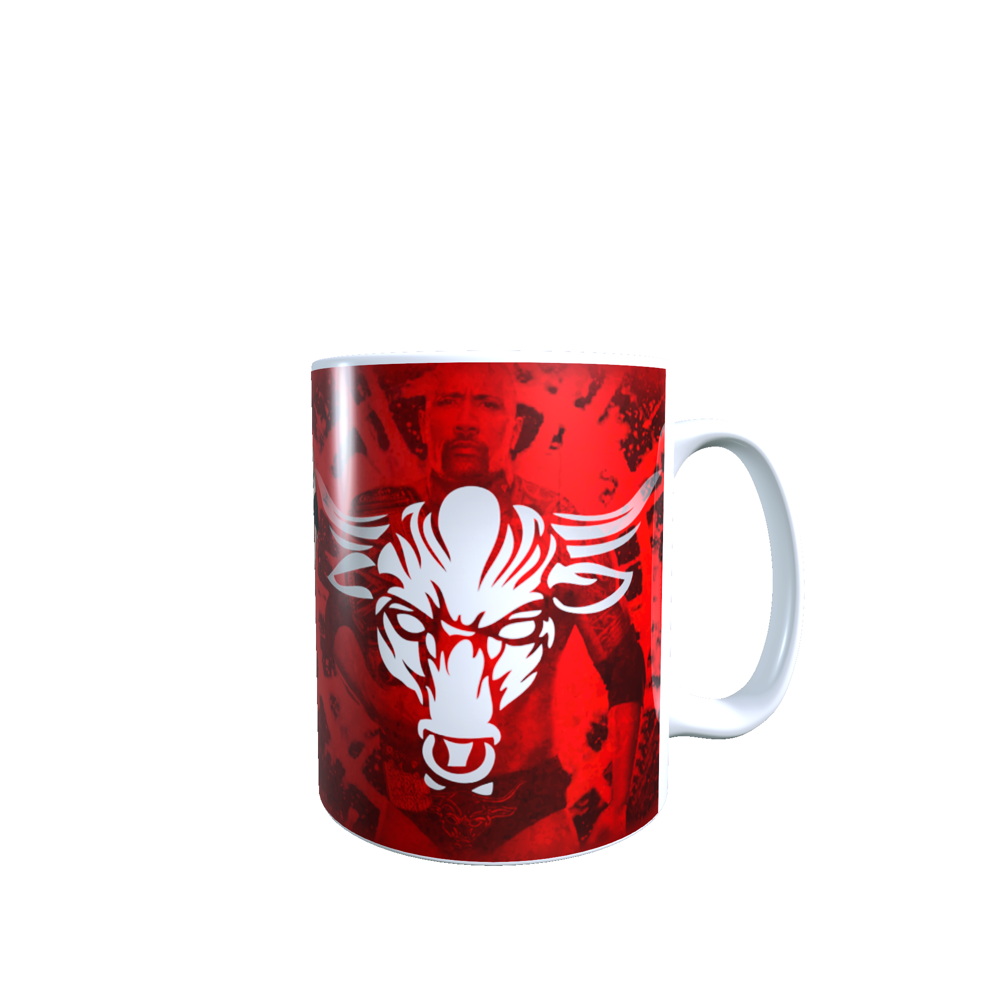 Taza -  Tazón La Roca WWE, The Rock