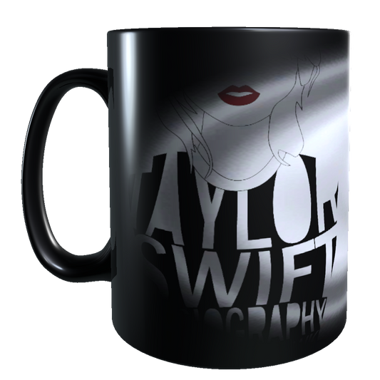 Taza  - Tazón MAGICO cambia color / Taylor Swift - Labios Rojos