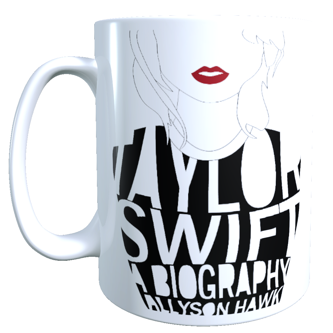 Taza  - Tazón Taylor Swift /Labios Rojos