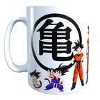 Taza -  Tazón Dragon Ball - Evolución de Goku