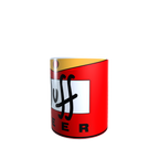 Taza - Tazón DUFF - DUFFMAN-  Los Simpson