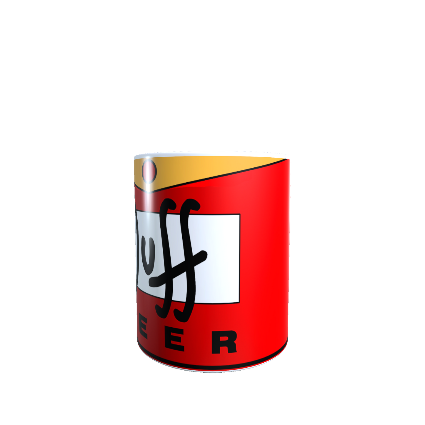 Taza - Tazón DUFF - DUFFMAN-  Los Simpson
