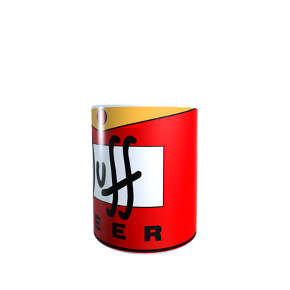 Taza - Tazón DUFF - DUFFMAN-  Los Simpson
