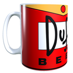 Taza - Tazón DUFF - DUFFMAN-  Los Simpson