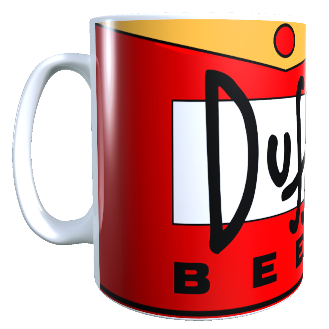 Taza - Tazón DUFF - DUFFMAN-  Los Simpson