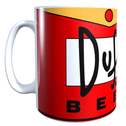 Taza - Tazón DUFF - DUFFMAN-  Los Simpson