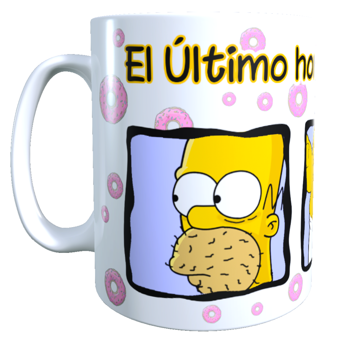 Taza - Tazón El último Hombre Perfecto - Homero Simpson (LOS SIMPSON)