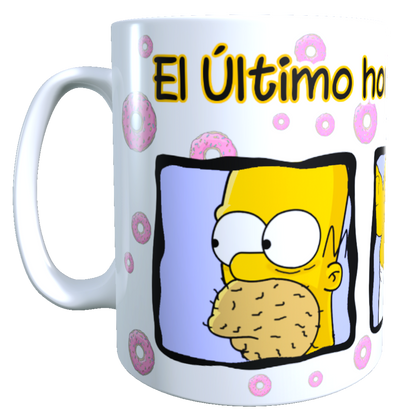 Taza - Tazón El último Hombre Perfecto - Homero Simpson (LOS SIMPSON)