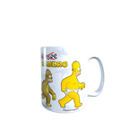 Taza - Tazón Evolución de Homero Simpson - Los SImpson