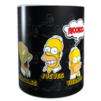 Taza - Tazón Homero Simpson / Los Simpson (DÍAS DE LA SEMANA)