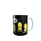 Taza - Tazón Homero Simpson / Los Simpson (DÍAS DE LA SEMANA)