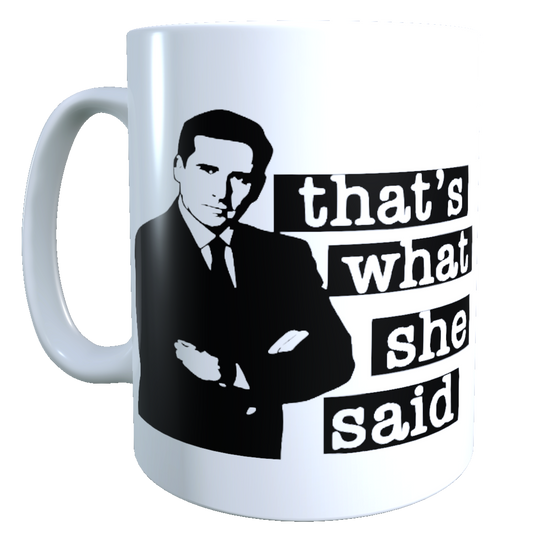 Taza - Tazón The Office - Michael Scott / Eso Dijo Ella