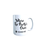 Taza  - Tazón Billie Eilish - When the Party's Over (Con codigo Spotify)