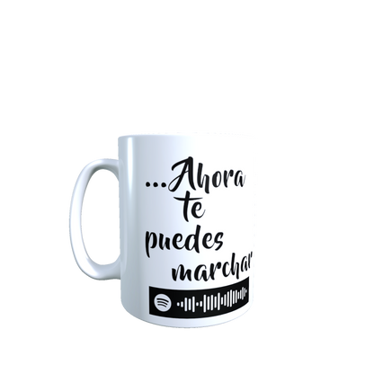 Taza - Tazón Luis Miguel - Ahora Te Puedes Marchar (Con código Spotify)