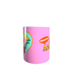 Taza - Tazón Helga Pataki Y Arnold XOXO  (ROSADO)