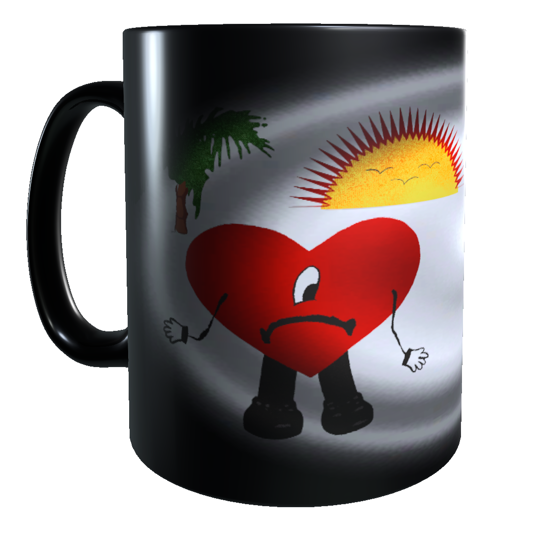 Taza - Tazón MAGICO Cambia Color - Bad Bunny- Un Verano Sin Ti