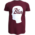 Polera Blur (100% Algodón) Bordó