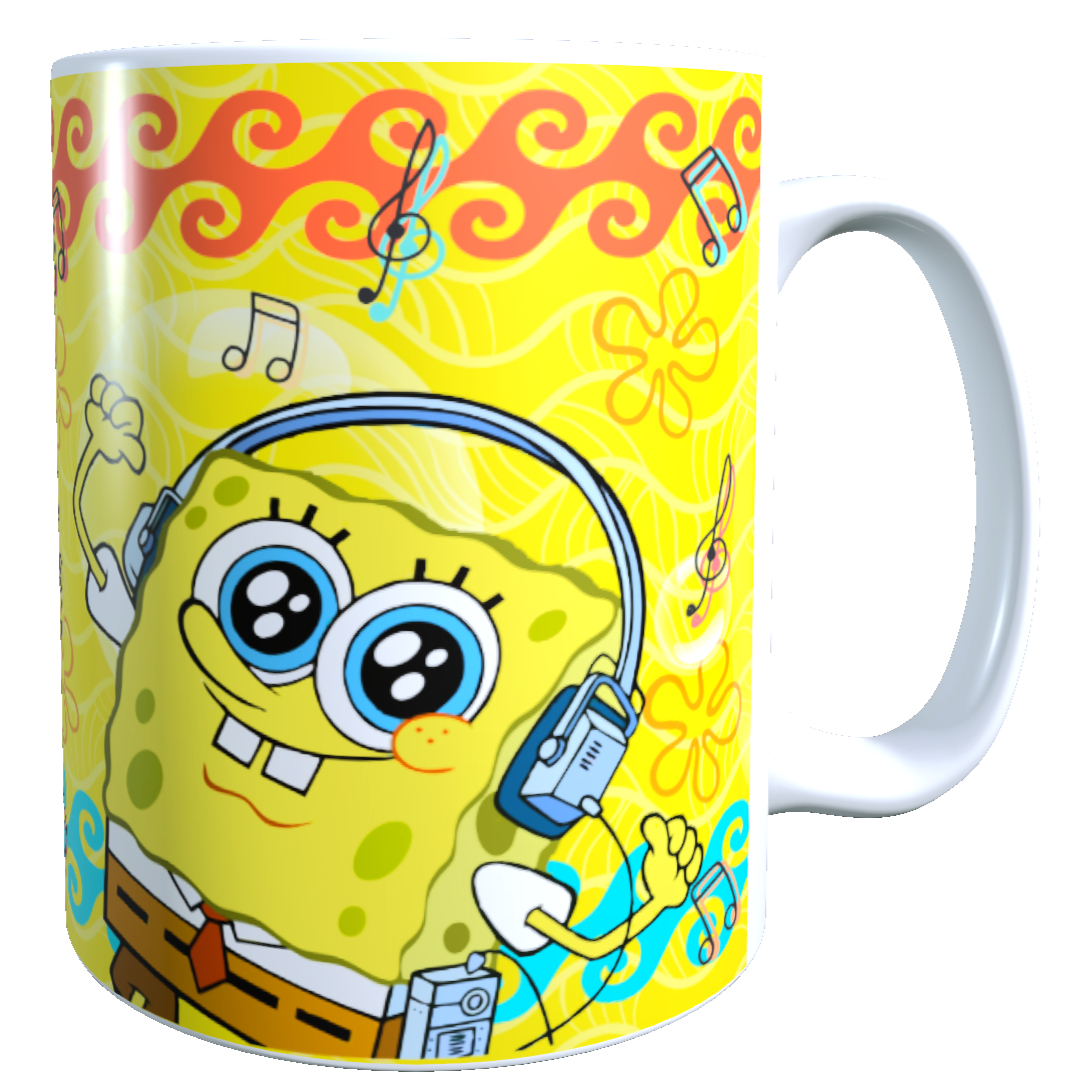 Taza - Tazón Bob Esponja Musica