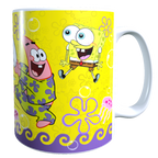 Taza - Tazón Bob Esponja y Patricio en pijama