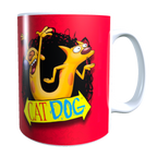 Taza - Tazón Catdog (ROJO)