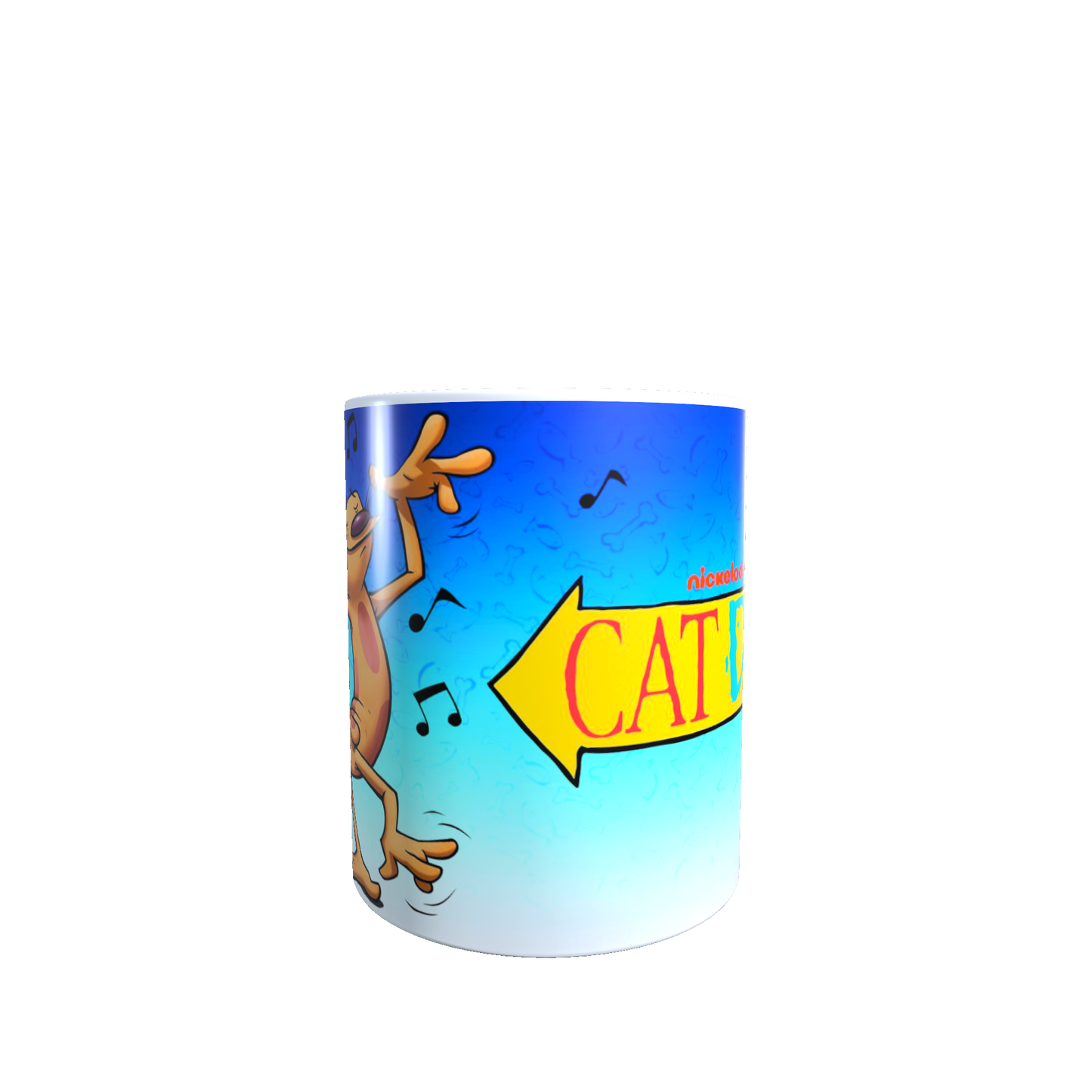 Taza - Tazón Catdog (AZUL)