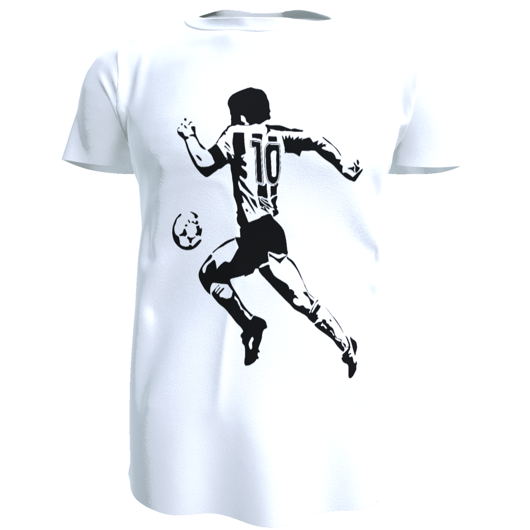Polera Diego Maradona / Futbol (100% Algodón)
