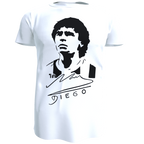Polera Maradona - Cara (100% Algodón)