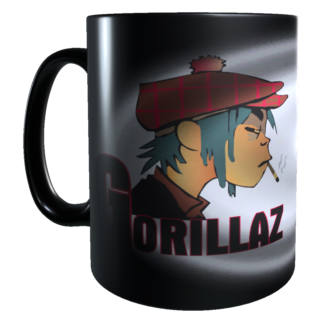 Taza - Tazón MAGICO Cambia Color - Gorillaz