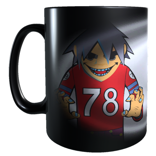 Taza - Tazón MAGICO Cambia Color - Gorillaz 2-D