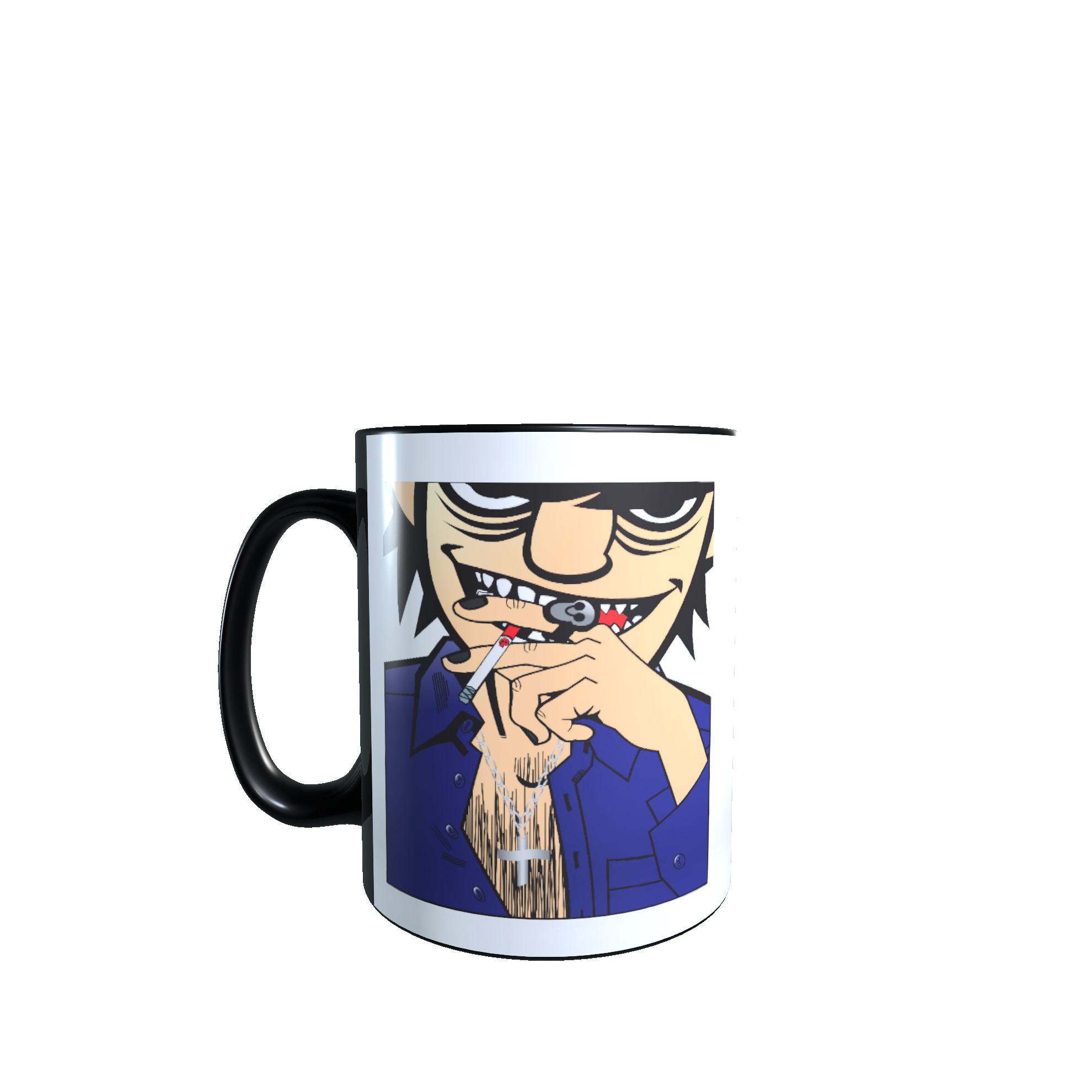 Taza - Tazón MAGICO Cambia Color - Murdoc, Gorillaz