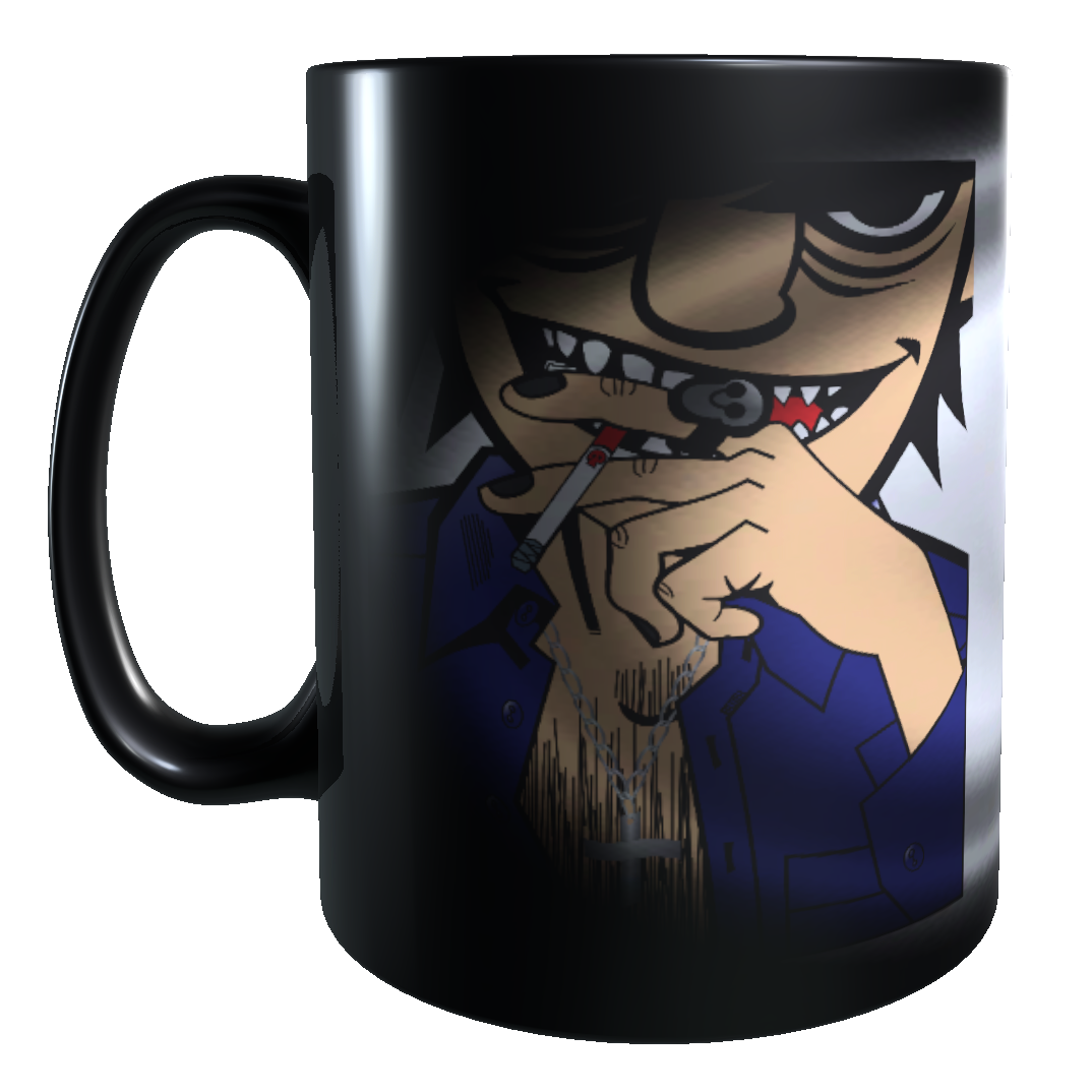 Taza - Tazón MAGICO Cambia Color - Murdoc, Gorillaz